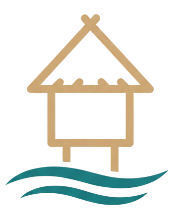 overwater bungalow logo