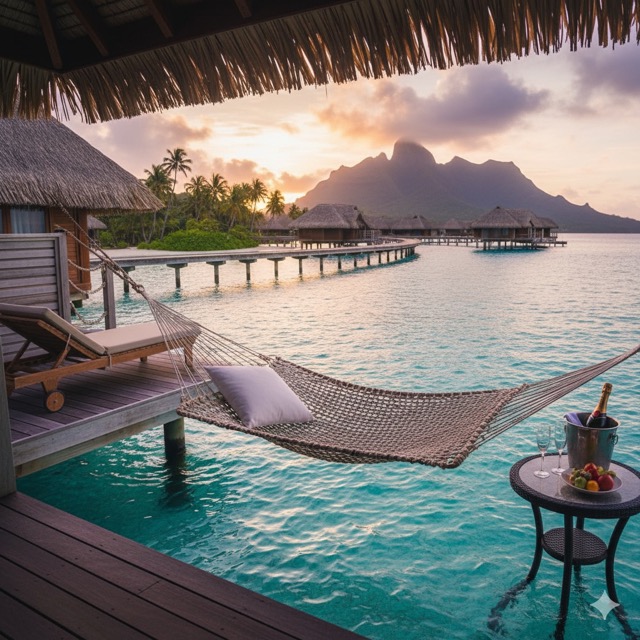 Sandals Royal Barbados overwater bungalow